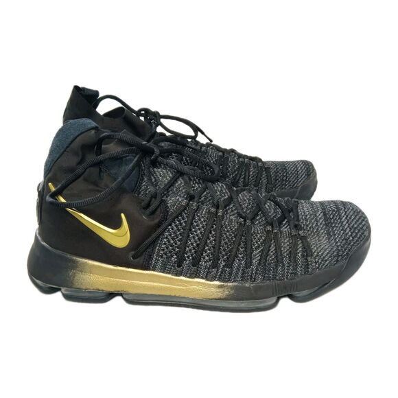 Nike KD 9 Elite Flip the Switch, Men\'s  Shoes Size 11 Sneakers Black~ Gold main image 8